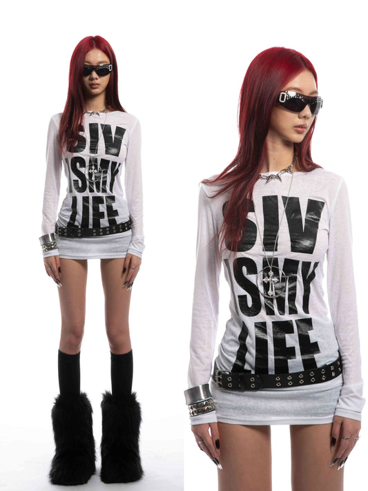 SIV Is My Life Long Sleeve Tee